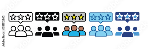 Customer Feedback  Icon Element For Design
