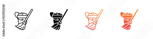 Cleaning Multiple Style Icon Set 