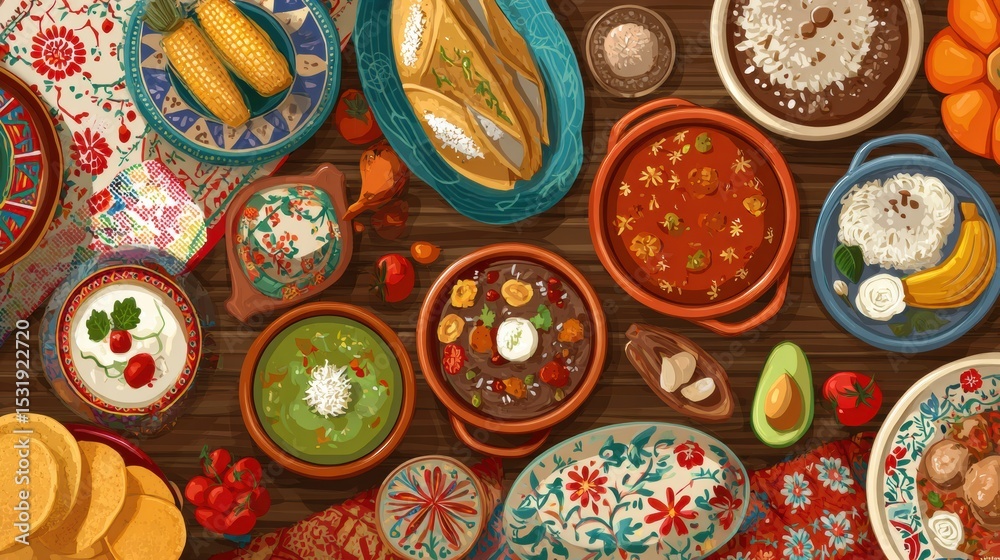 custom made wallpaper toronto digitalDiscovering Top 5 Hispanic Food Traditions Through Iconic Dishes and Vibrant Culinary Symbols From Various Regions