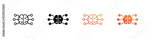 Intelligence Multiple Style Icon Set 