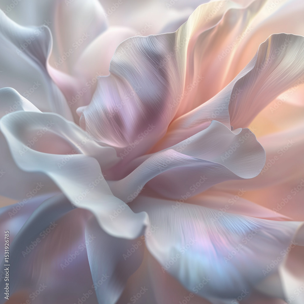 Obraz premium pink rose petals