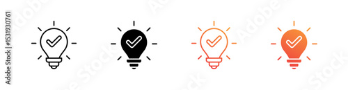 Idea Multiple Style Icon Set 