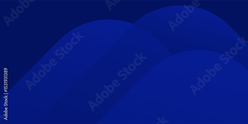 Modern blue background. Modern simple blue geometric design. Minimal shapes. Suit for booklet, brochure, banner, poster, website, flyer, cover design