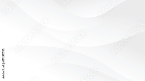 abstract white background with curve and swirl lines decoration