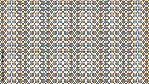 Decorative approach emphasizing repetition, structure, and fluidity across visual planes.