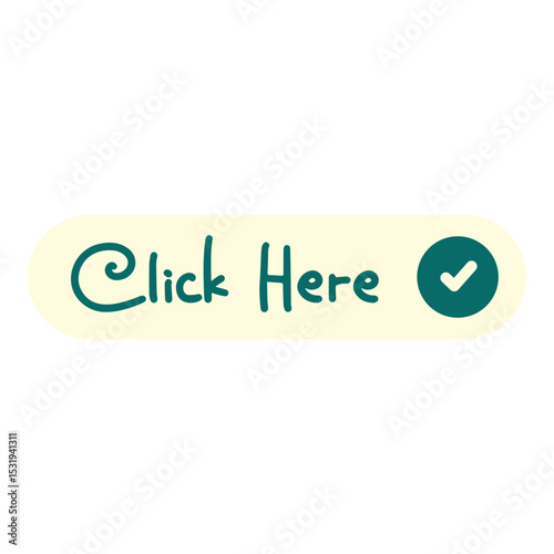 Click Here Button Vector