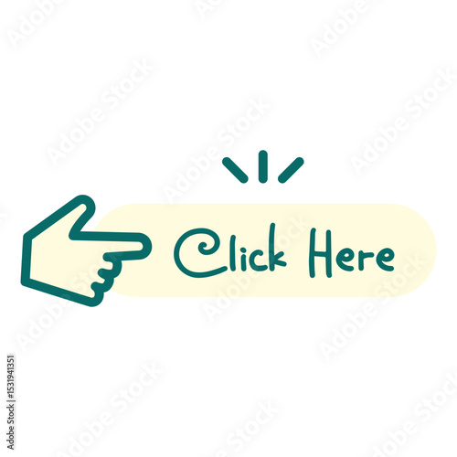 Click Here Button Vector
