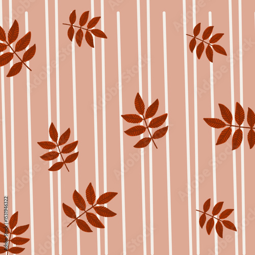 seamless background with leaves, seamless floral pattern, seamless pattern with leaves. Autumn Leaves seamless pattern.Autumn leaf border.Wave of falling leaves.Leaf fall.Autumn flying leaves