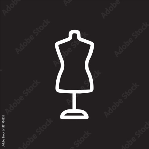 Fashion Figure Silhouette Dressmaker Mannequin for Design Creation
