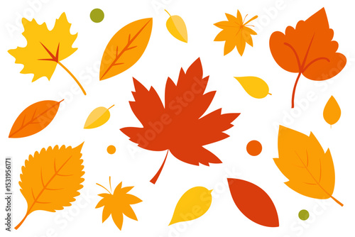 autumn leaves background