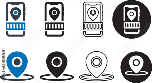Location, finder, GPS, pin, navigation icon