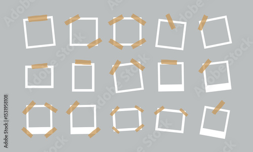 Empty Photo Frames (White)