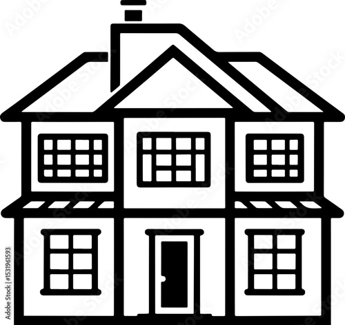house building icon 
