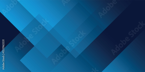 Black dark navy blue silver abstract pattern background. Geometric shape. Line triangle angle fold polygon diamond 3D simple abstract modern vector
