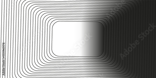 3d render, abstract white geometric background, minimal frame flat lay, deck of square blank cards