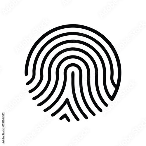 Unique Fingerprint Identity Secure Biometric Authentication