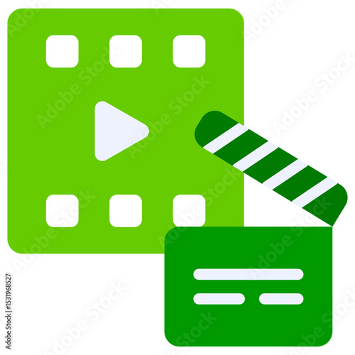 movie flat icon