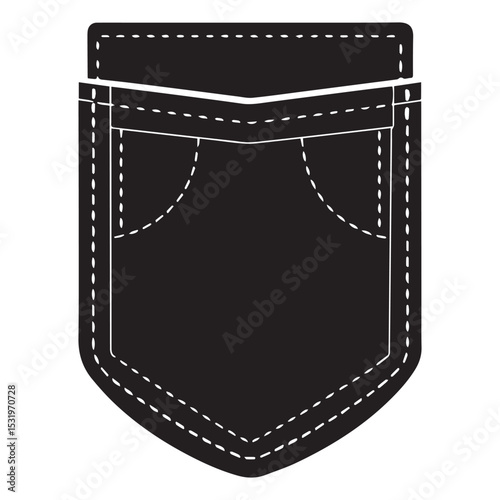 shield with chain icon silhouette vector illustration