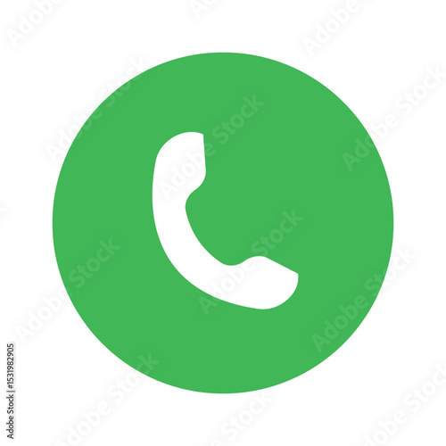 Accept phone symbol in in png. Green phone icon. Accept symbol in green circle. Answer sign in png