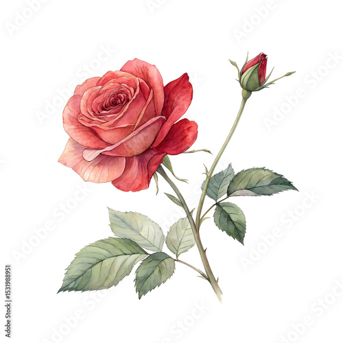 Red rose is symbolizes our love attraction. Every one love it.
