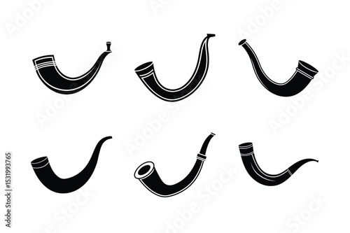 Black and White Smoking Pipe Collection