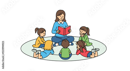 Engaging Young Minds Through Storytelling A Teacher's Guide to Captivating Kindergarten Students