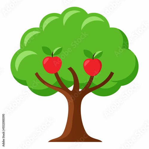tree with apples