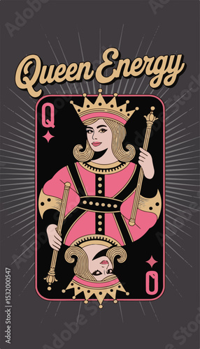 A retro cartoon illustration featuring a fashionable woman in a vintage poster design, perfect for a music or birthday card, captures the art and spirit of people enjoying sport