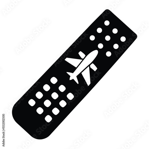 flight attendant element isolated inflight enterta on white background