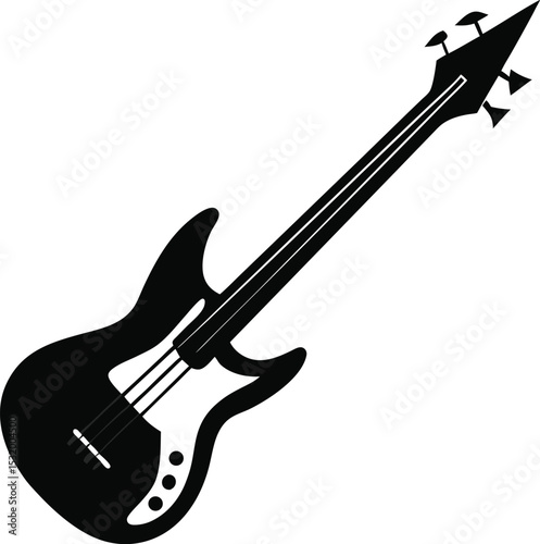 vector illustration of guitar