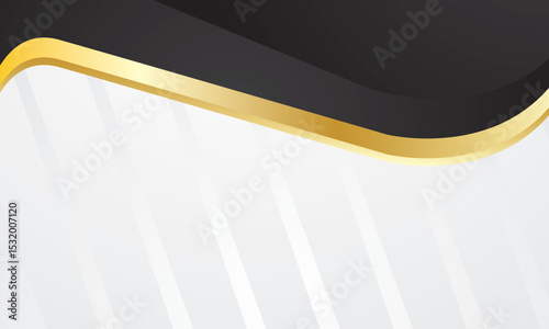 Black gold gradient abstract for business or certificate