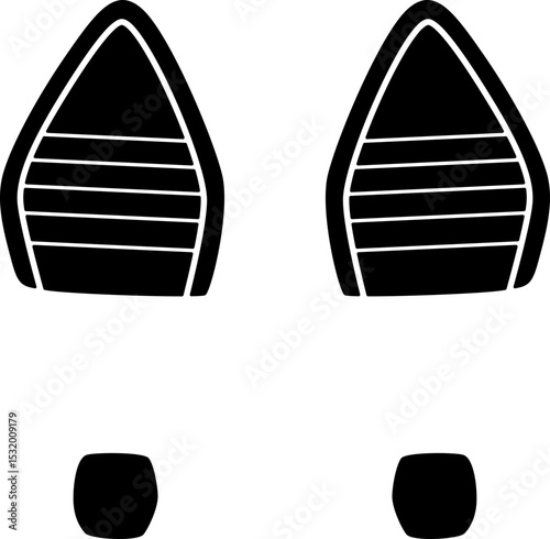 Human Footprint Illustration