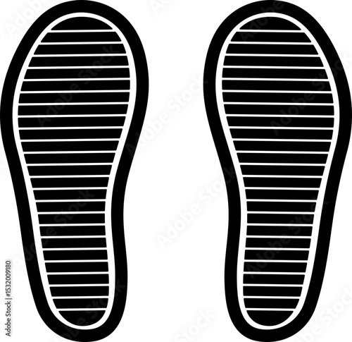 Human Footprint Illustration