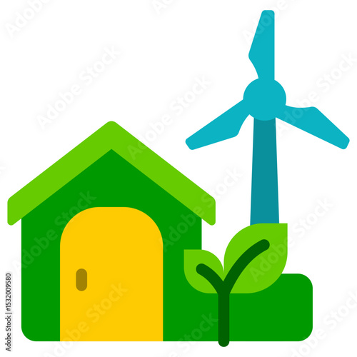 house flat icon