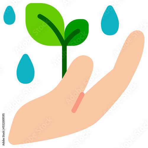 hand flat icon