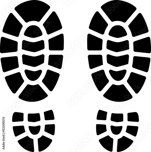 Human Footprint Illustration