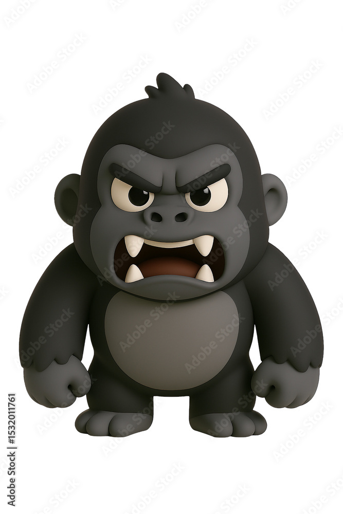 Naklejka premium 3d animal characters