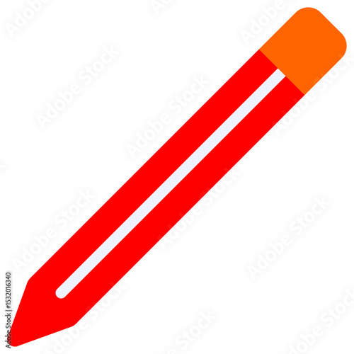 pencil flat icon