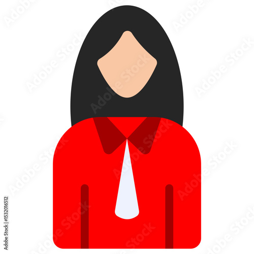 teacher flat icon