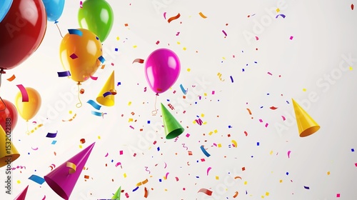 Celebration Background: A white background with subtle shadows, featuring a minimalist design. Perfect for birthdays, graduation ceremonies, or any other joyous occasions.