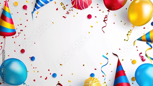 Celebration Background: A white background with subtle shadows, featuring a minimalist design. Perfect for birthdays, graduation ceremonies, or any other joyous occasions.