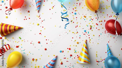 Celebration Background: A white background with subtle shadows, featuring a minimalist design. Perfect for birthdays, graduation ceremonies, or any other joyous occasions.