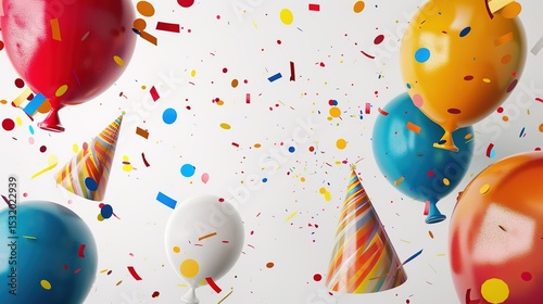 Celebration Background: A white background with subtle shadows, featuring a minimalist design. Perfect for birthdays, graduation ceremonies, or any other joyous occasions.