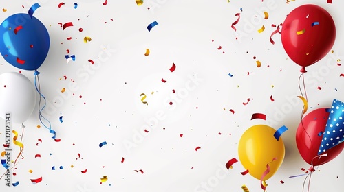 Celebration Background: A white background with subtle shadows, featuring a minimalist design. Perfect for birthdays, graduation ceremonies, or any other joyous occasions.