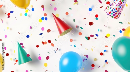 Celebration Background: A white background with subtle shadows, featuring a minimalist design. Perfect for birthdays, graduation ceremonies, or any other joyous occasions.