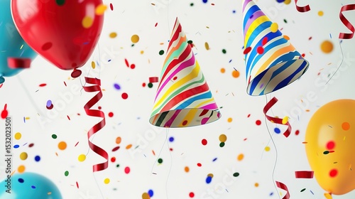 Celebration Background: A white background with subtle shadows, featuring a minimalist design. Perfect for birthdays, graduation ceremonies, or any other joyous occasions.