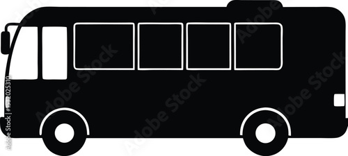 vector illustration of a bus