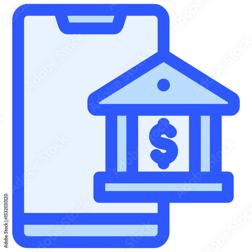 Mobile Banking Icon