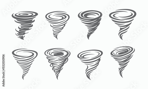 Tornado Twister Whirlwind Storm Collection