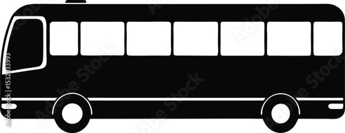 vector illustration of a bus